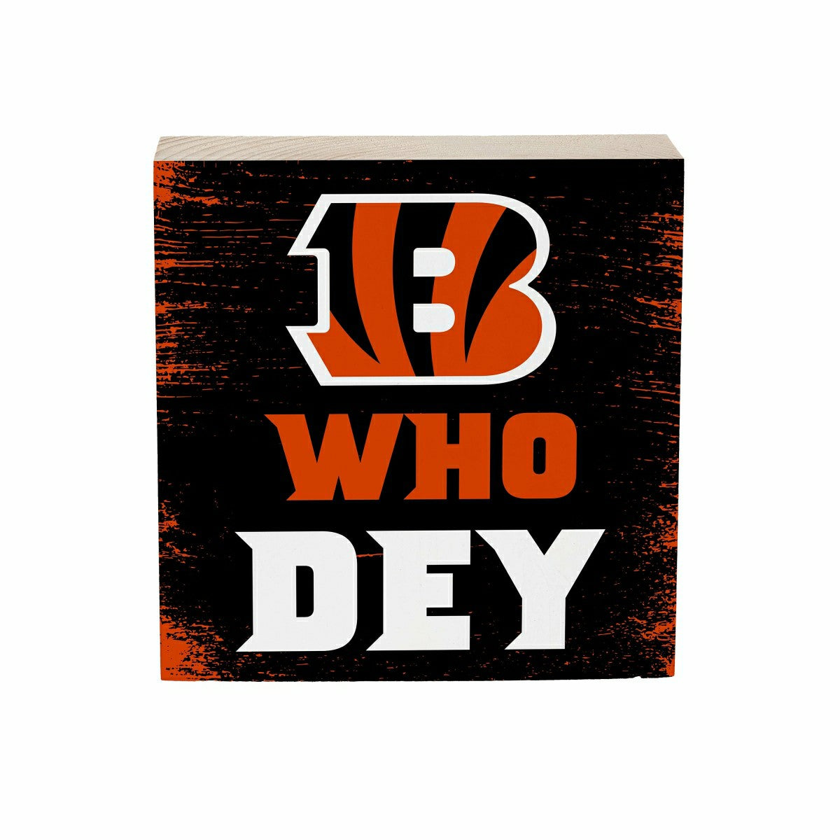 Cincinnati Bengals Plock, Down Home Fans, 6x6, NFL, Home