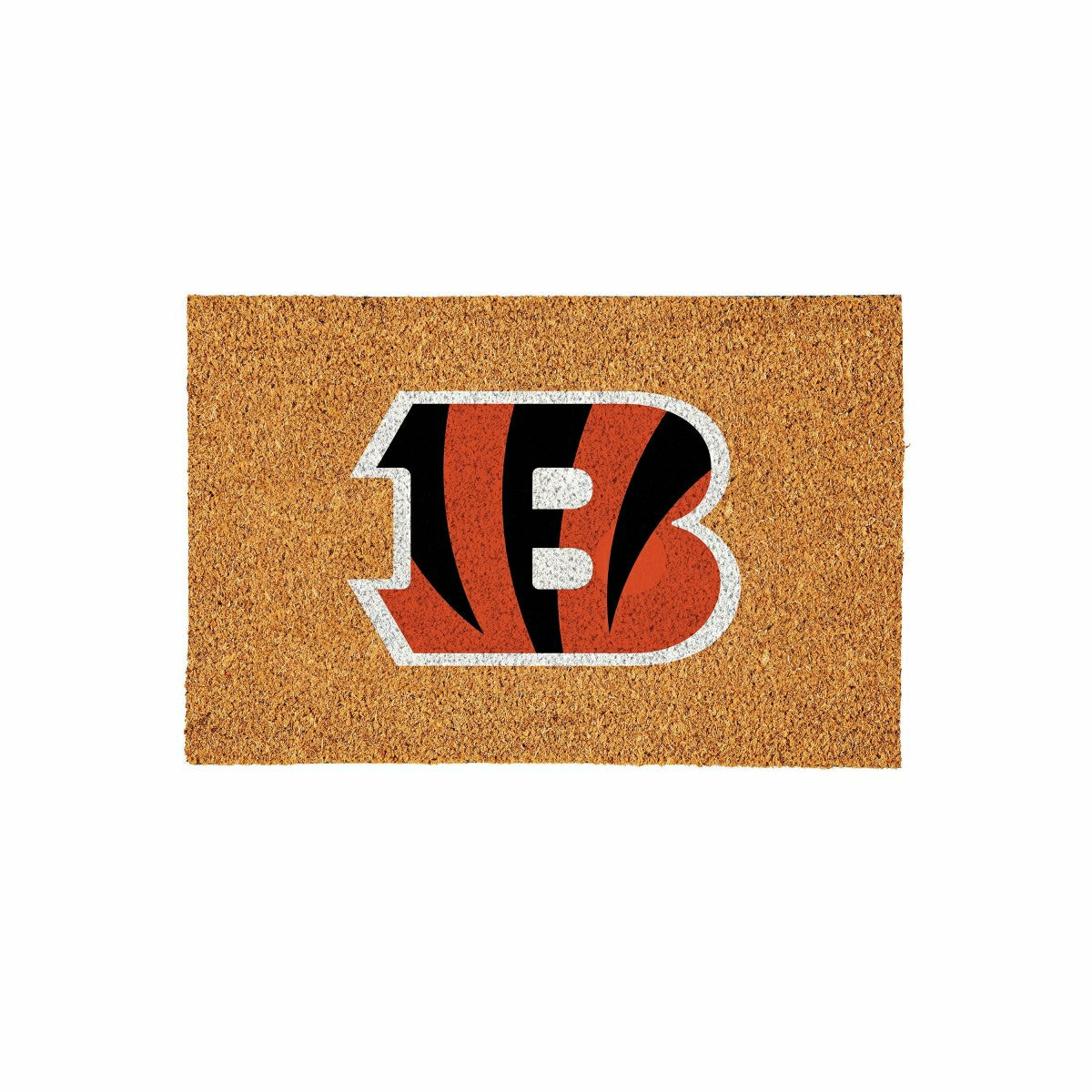 Cincinnati Bengals Large Full Color Coir Mat, 36"x24", NFL
