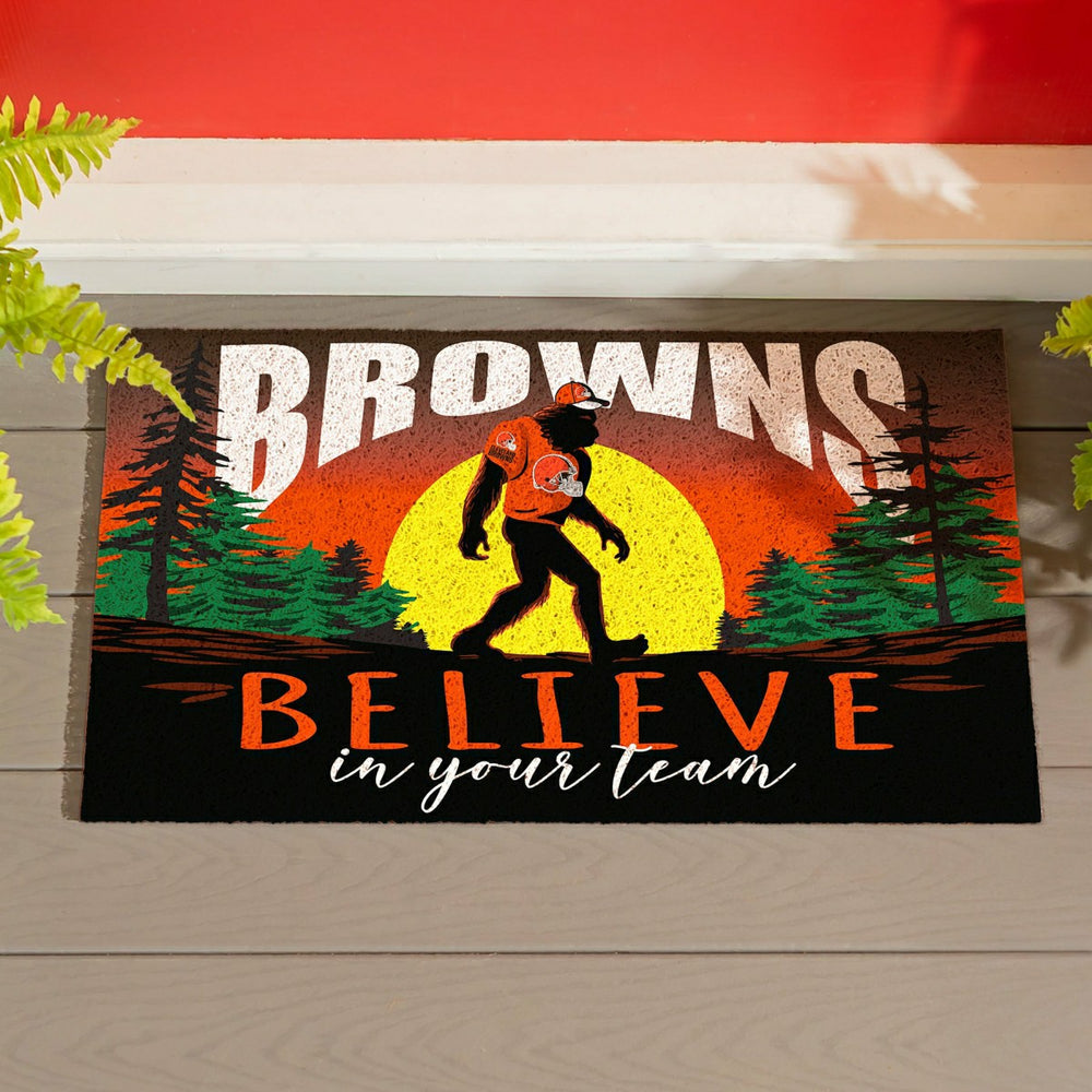 Cleveland Browns Bigfoot PVC Mat, 28"x16", NFL
