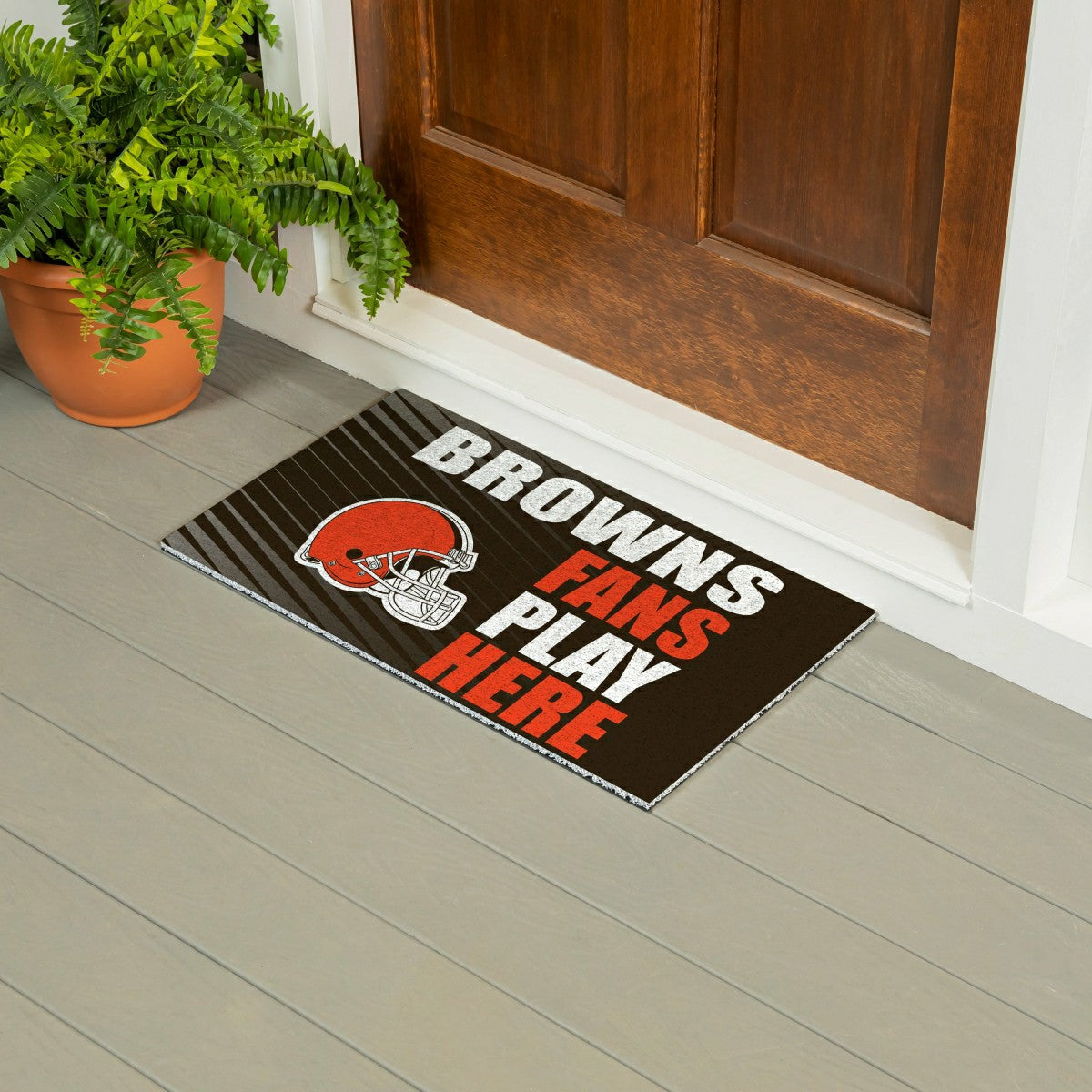 Cleveland Browns Fan Mat, 28"x16", NFL