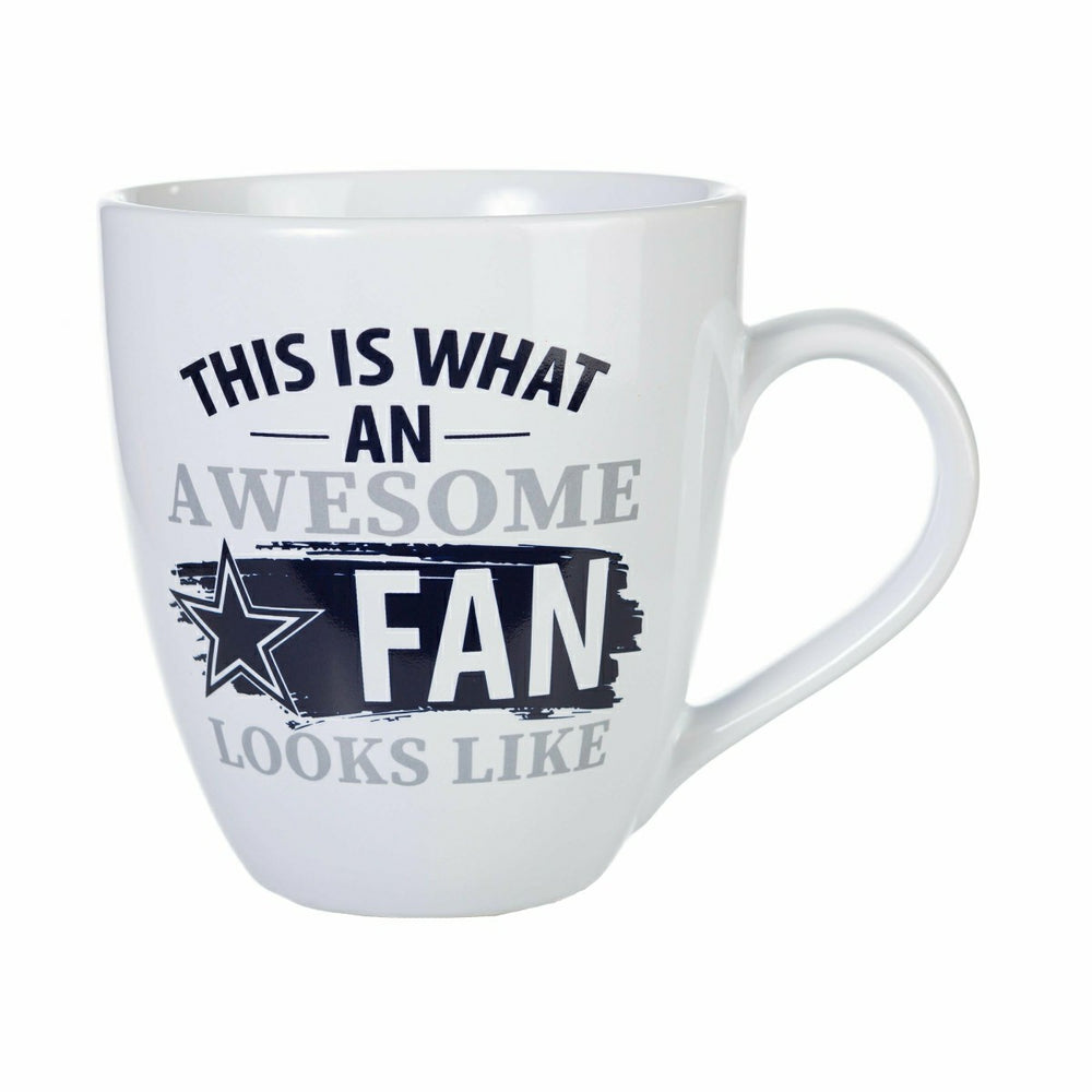 Dallas Cowboys, Ceramic Cup O'Java 17oz Gift Set, NFL, Home