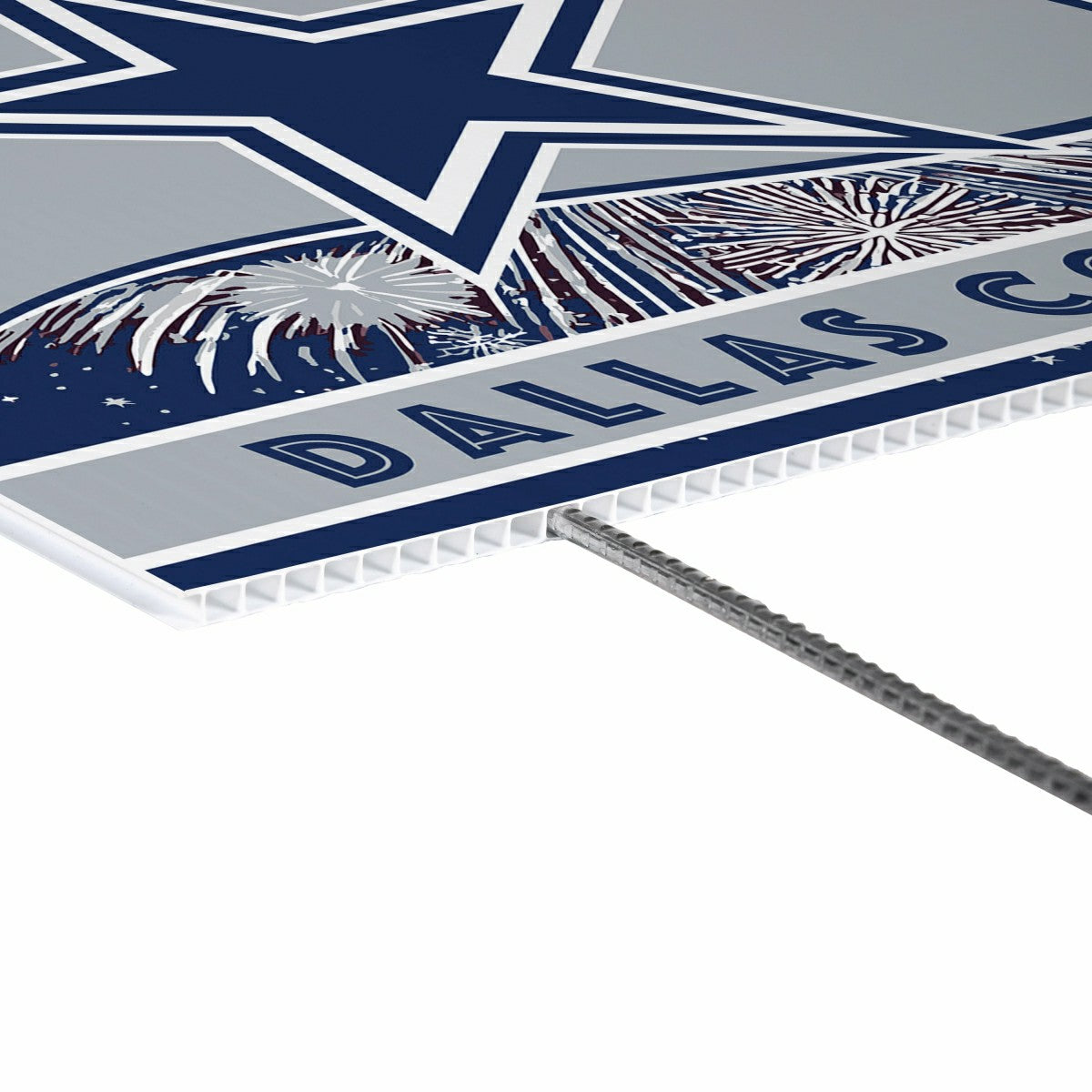 Dallas Cowboys Yard Sign, Patriotic, NFL, Home