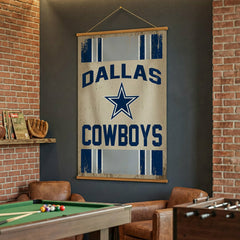 Dallas Cowboys, Canvas Wall Tapestry, Large, 54x36, NFL, Home