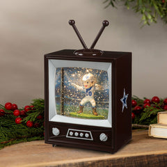 Dallas Cowboys Vintage TV Water Lantern, NFL, Home