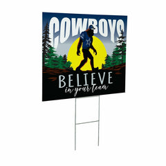Dallas Cowboys Yard Sign, Bigfoot, NFL, Home