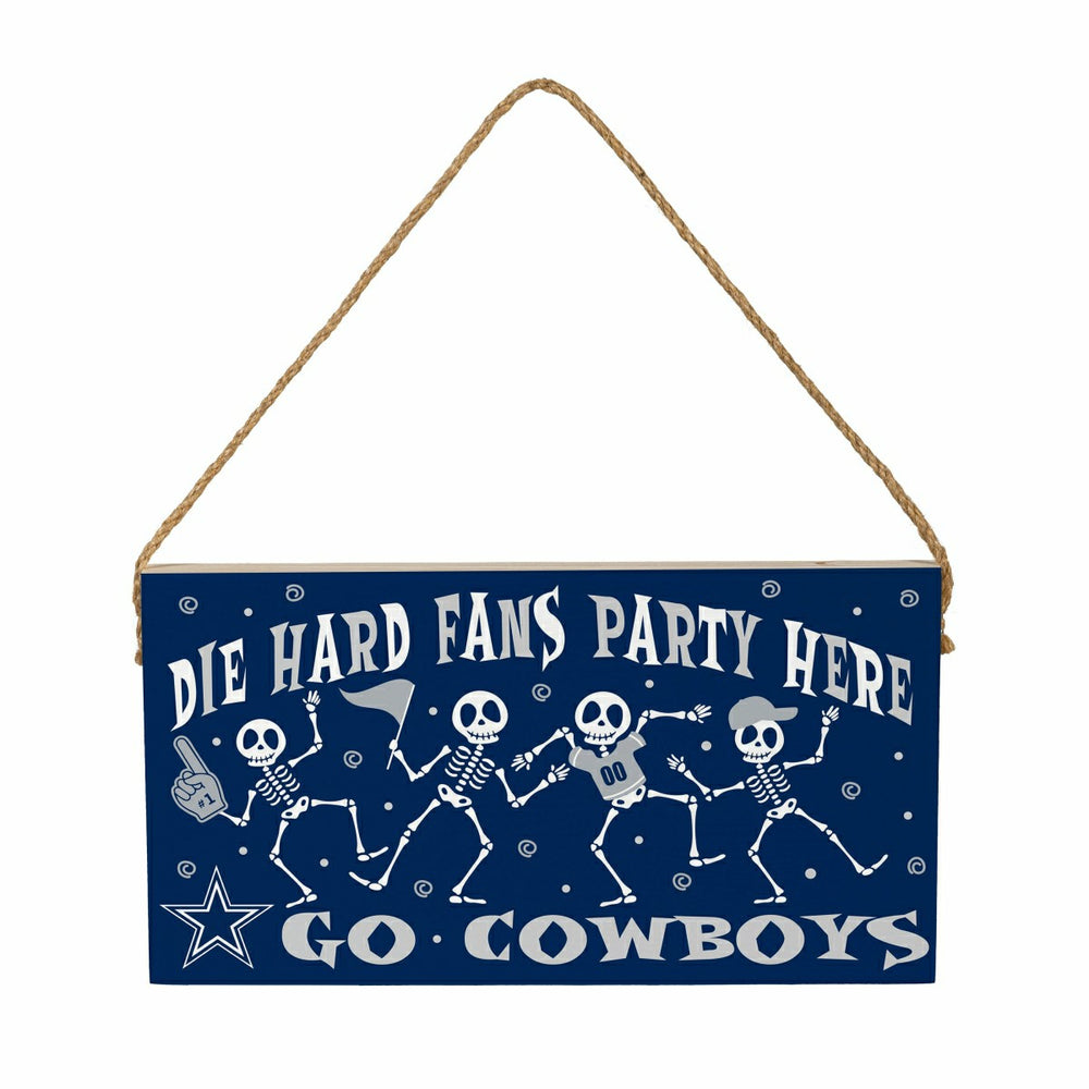 Dallas Cowboys Halloween Wood Wall Sign, 6x11, NFL, Home