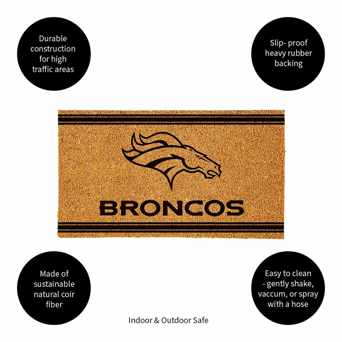 Denver Broncos, Coir Mat 1C, NFL