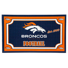 Indoor/Outdoor NFL Team Pride Embossed Doormat, Denver Broncos, NFL