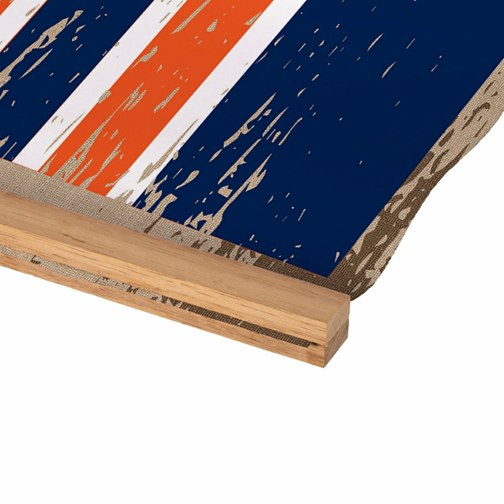 Denver Broncos, Canvas Wall Tapestry, Medium, 36x24, NFL, Home