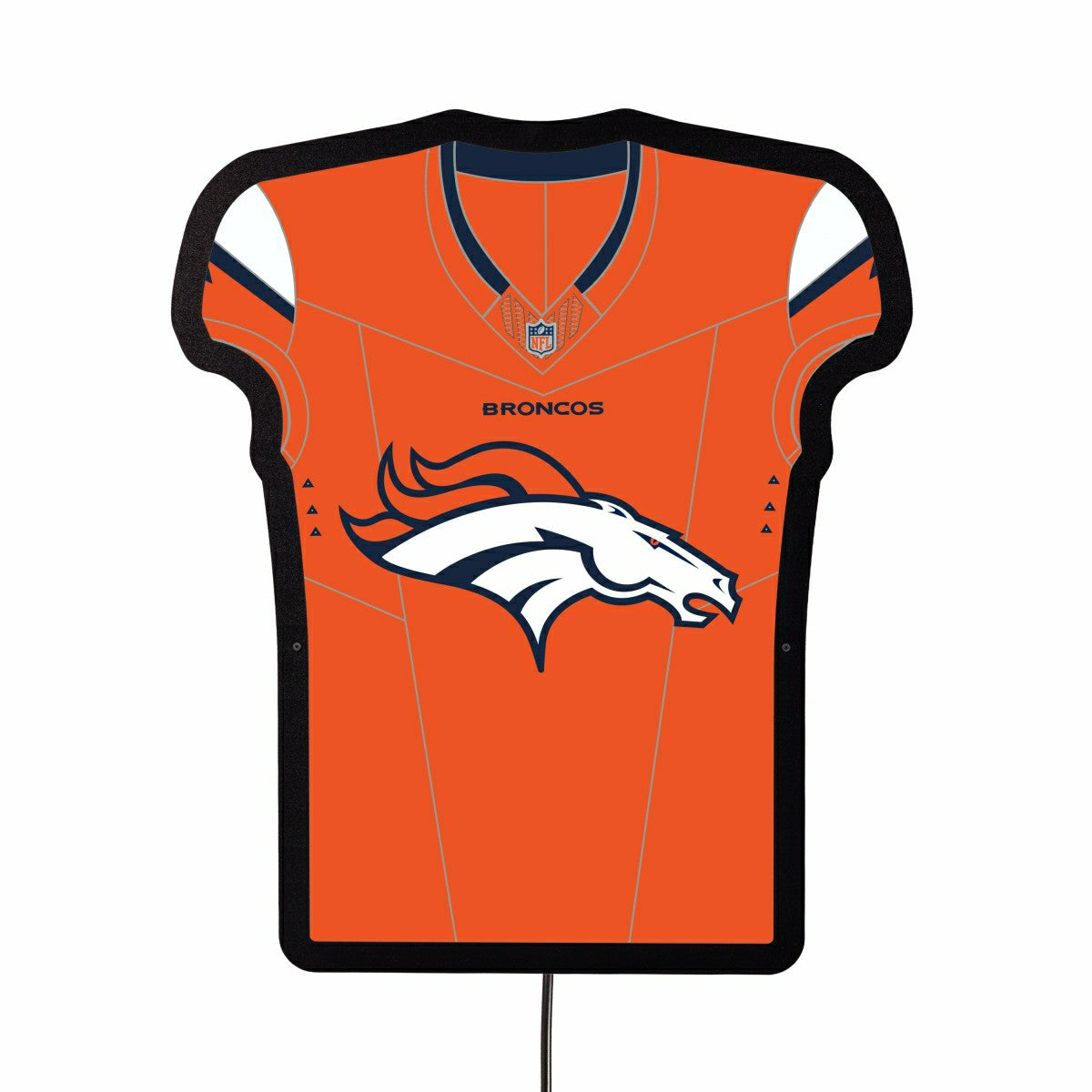 Denver Broncos NFL Football Jersey Edgelite LED Decor, NFL
