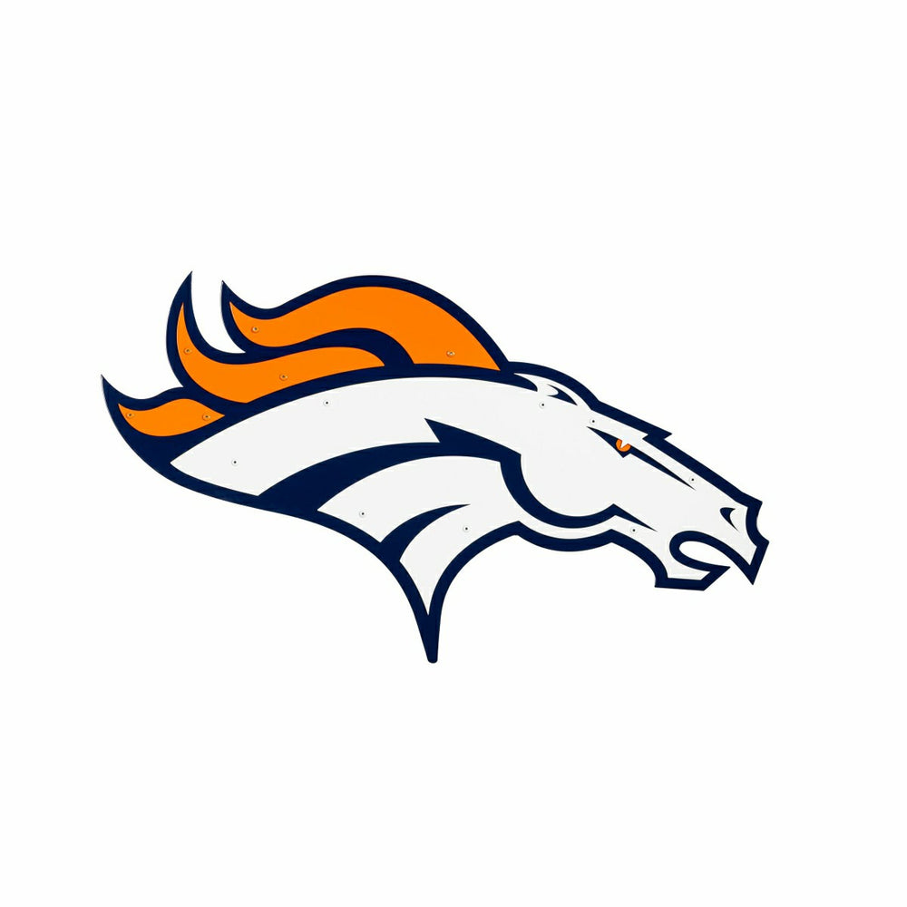 Denver Broncos Premier Metal Wall Art, NFL, Home