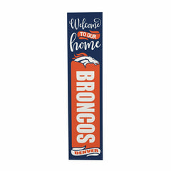 Denver Broncos 47" Double Sided Leaner, Halloween, NFL, Home
