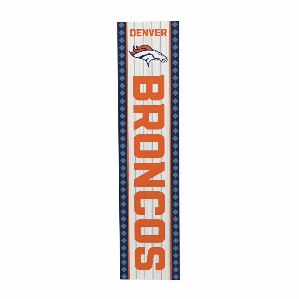 Denver Broncos 47" Double Sided Leaner, Christmas, NFL, Home