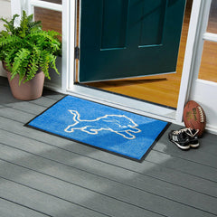 2'x3' USA Made Indoor/Outdoor Entryway Mat, Detroit Lions, NFL