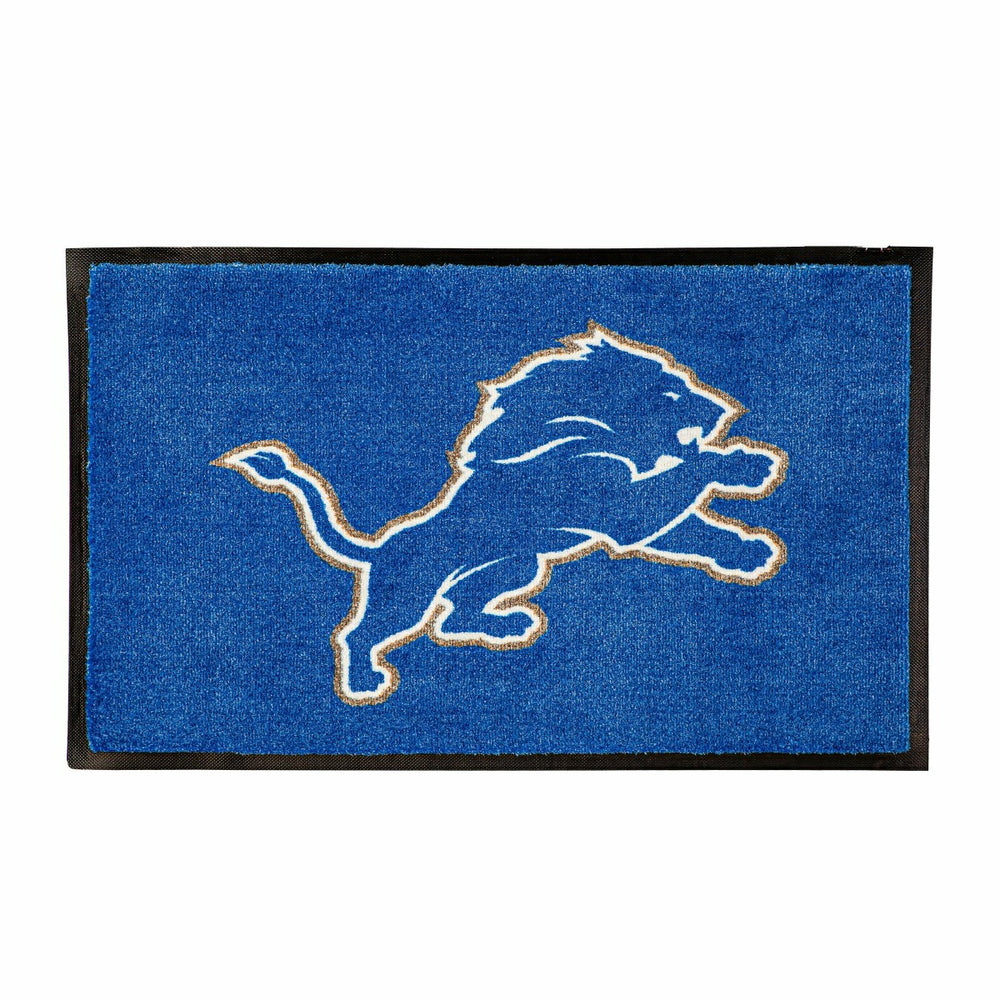 3'x5' Large USA Indoor Outdoor Entryway Mat, Detroit Lions, NFL