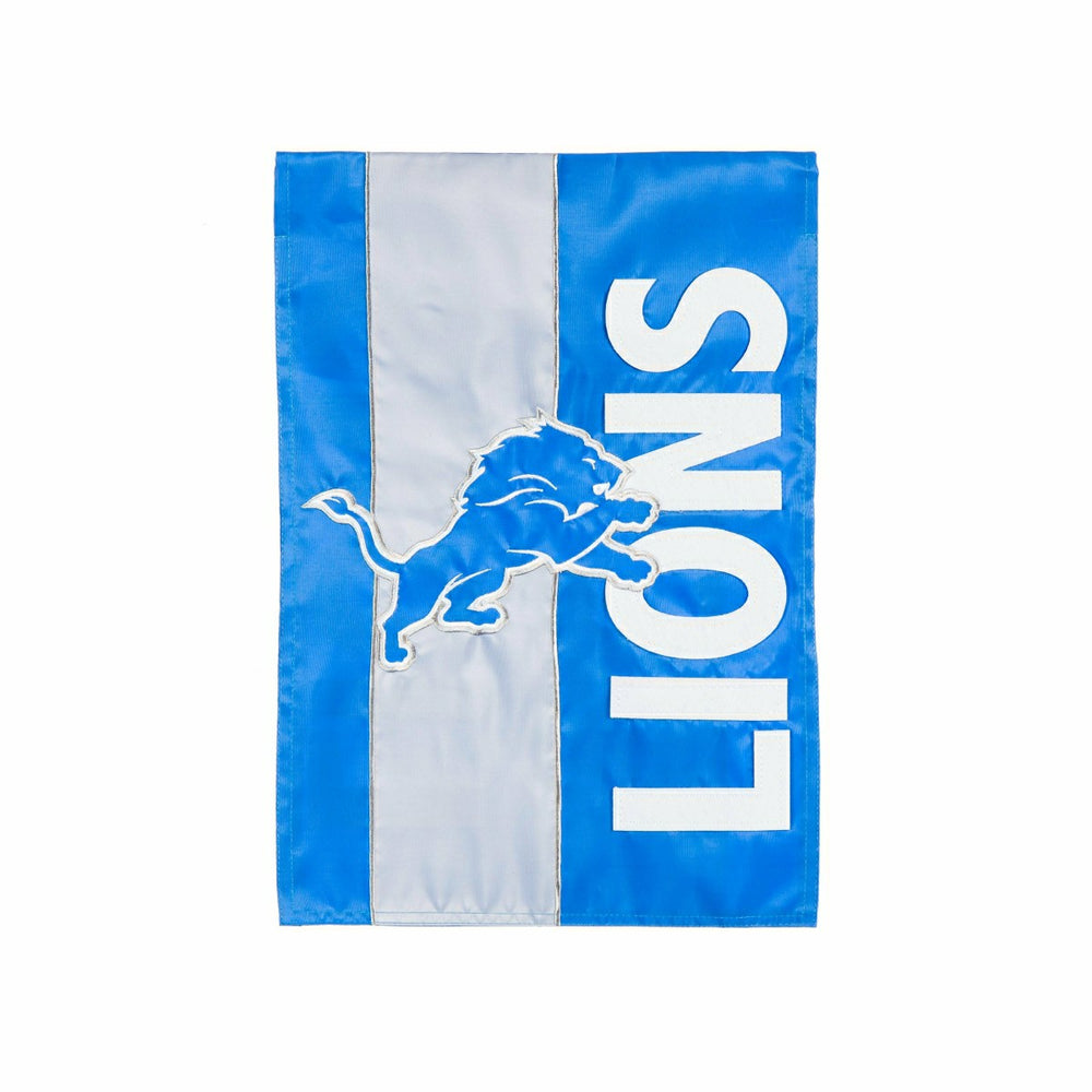 Detroit Lions Embellished Garden Flag, NFL, Home