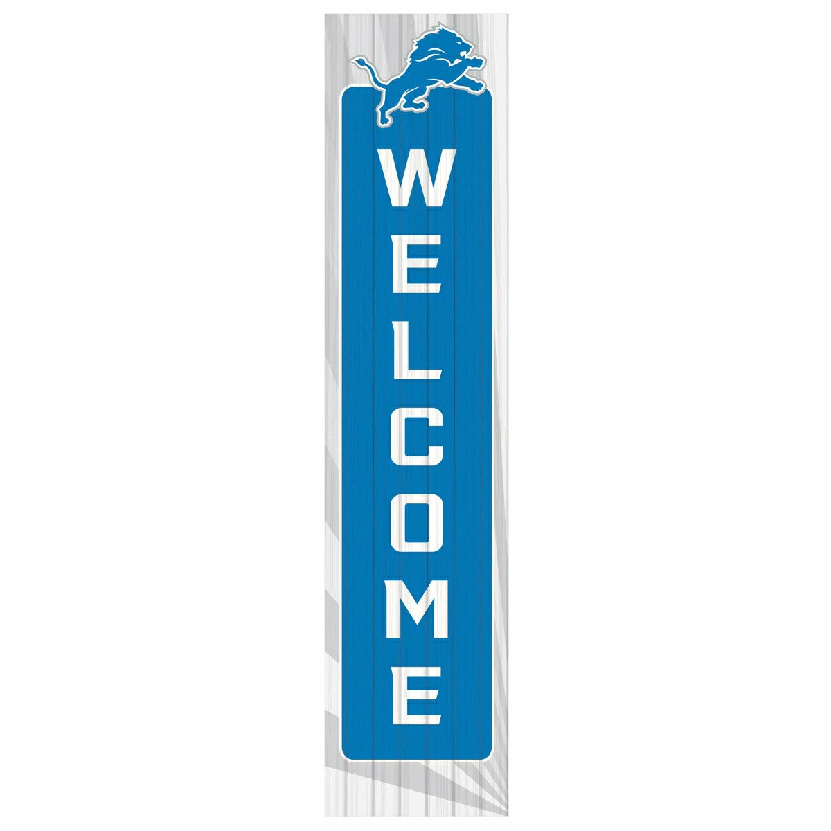 Detroit Lions Summer Seasonal Single Sided Large Leaner, 46", NFL, Home