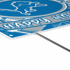 Detroit Lions Yard Sign, Holiday, NFL, Home