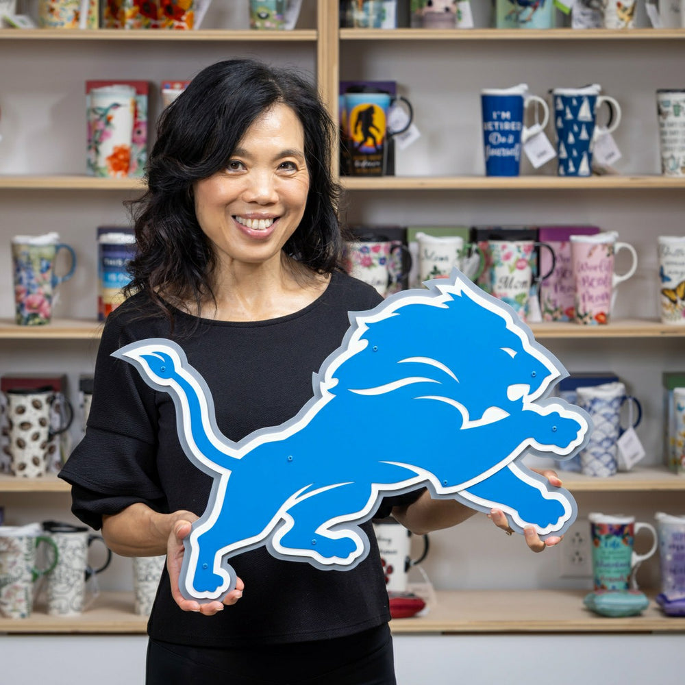 Detroit Lions Premier Metal Wall Art, NFL, Home