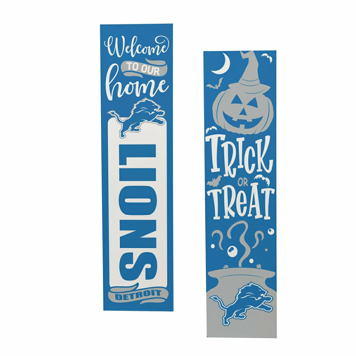 Detroit Lions 47" Double Sided Leaner, Halloween, NFL, Home