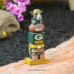 Green Bay Packers Tiki Team Totem Garden Statue, NFL, Home
