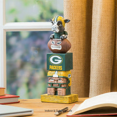 Green Bay Packers Tiki Team Totem Garden Statue, NFL, Home