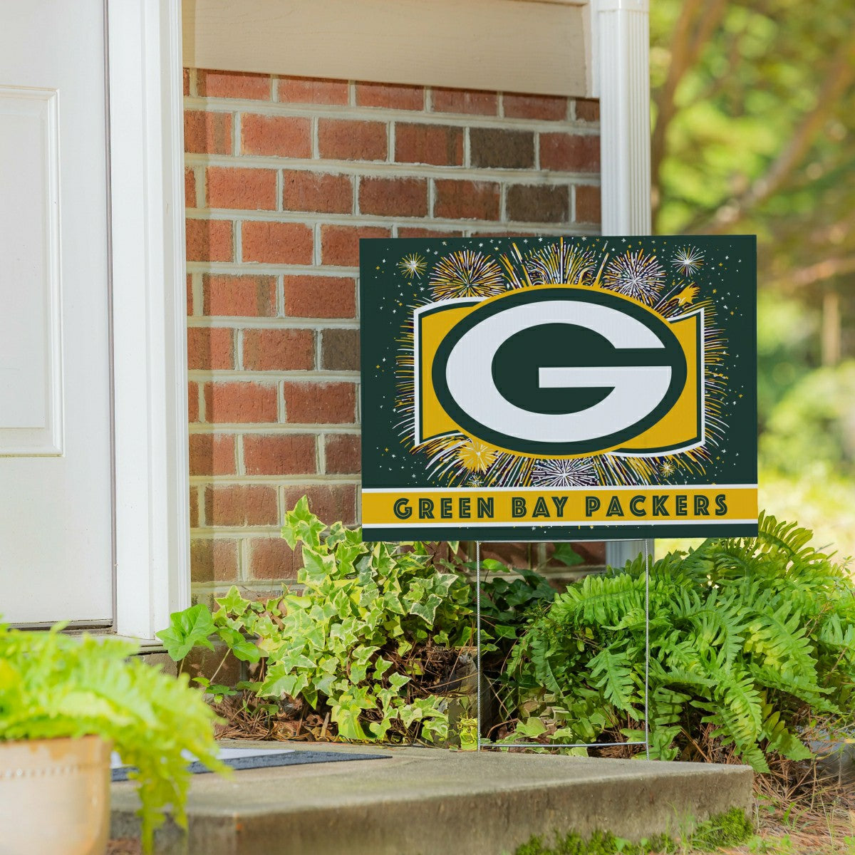Green Bay Packers Yard Sign, Patriotic, NFL, Home