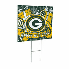 Green Bay Packers Yard Sign, Holiday, NFL, Home