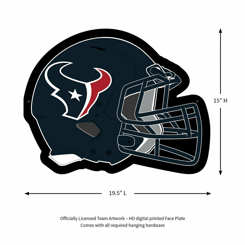 LED Wall Decor, Helmet, Houston Texans, NFL, Home