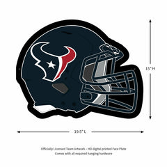 LED Wall Decor, Helmet, Houston Texans, NFL, Home