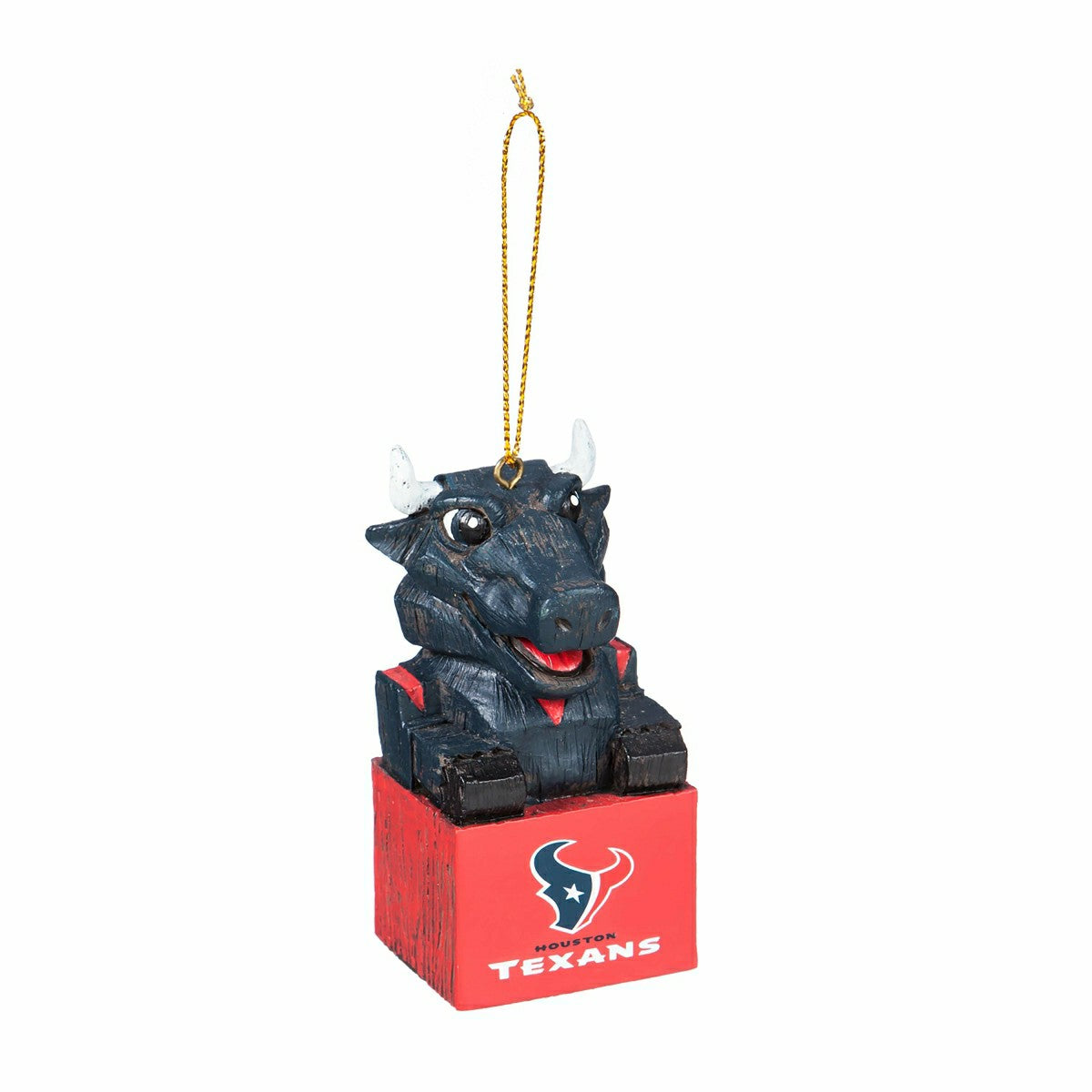 Houston Texans Mascot Ornament, NFL, Home