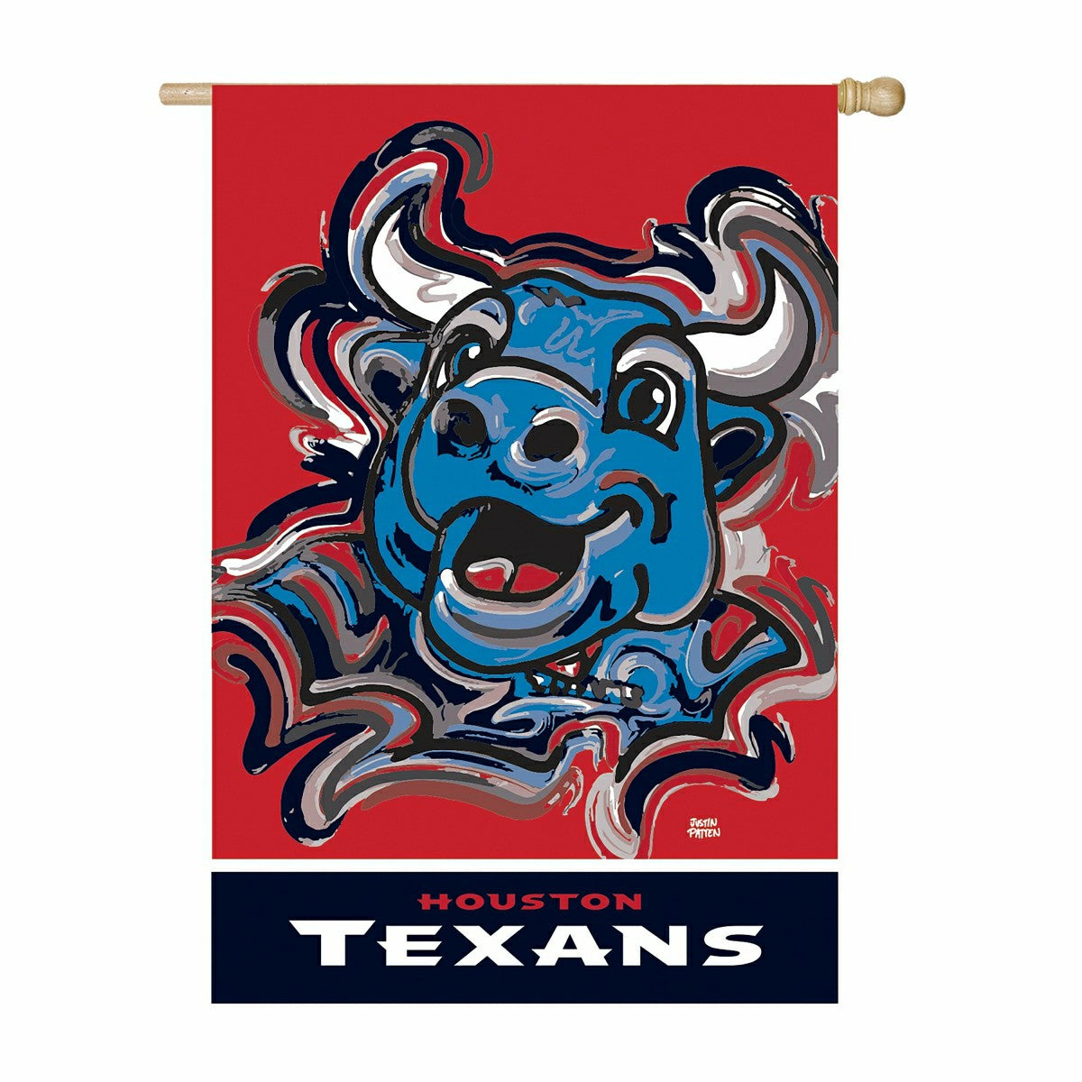 Houston Texans, Suede REG Justin Patten, NFL, Home
