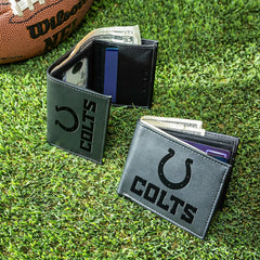 Indianapolis Colts, Bi-Fold and Tri-Fold Wallet Gift Set, Black, NFL, Home