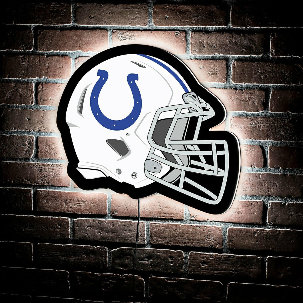 LED Wall Decor, Helmet, Indianapolis Colts, NFL, Home