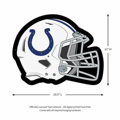LED Wall Decor, Helmet, Indianapolis Colts, NFL, Home