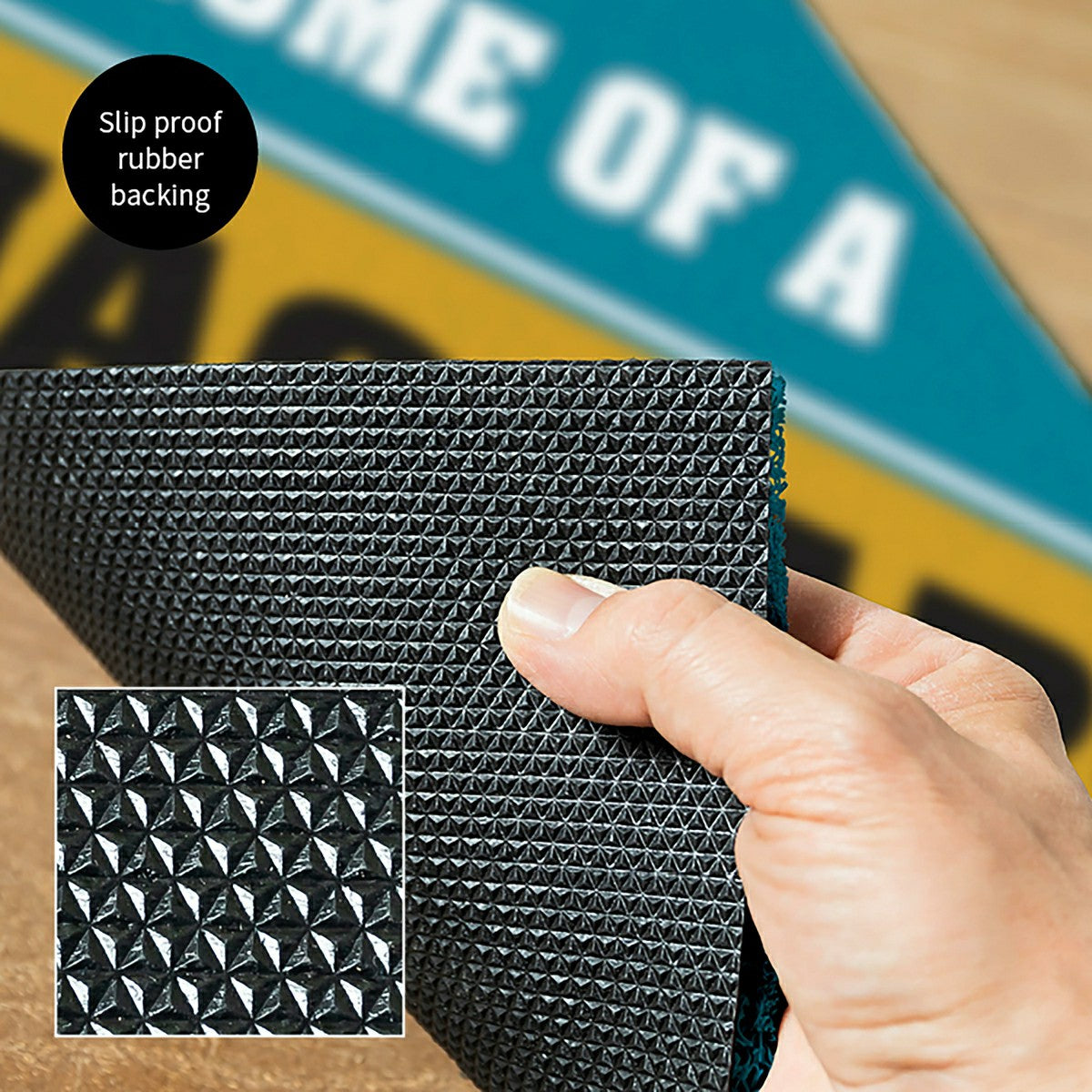 Jacksonville Jaguars, PVC Mat COLOR, Home of a Fan, NFL