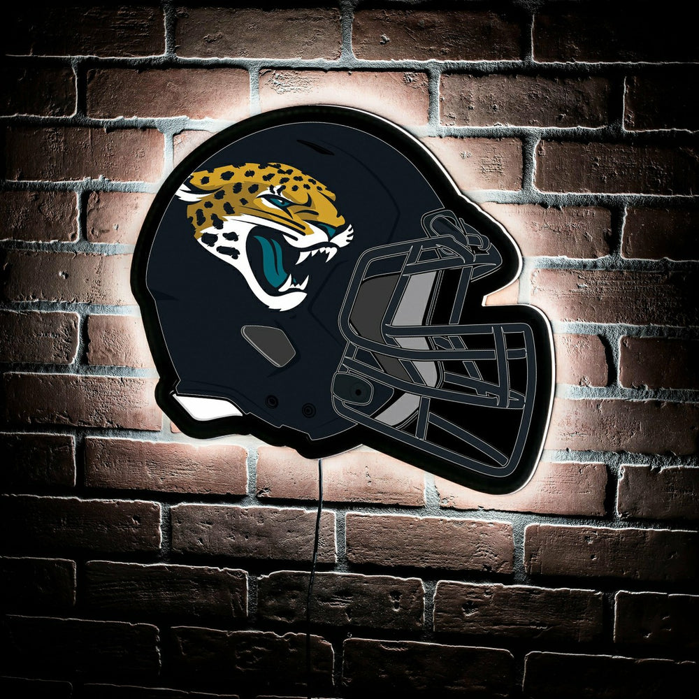 LED Wall Decor, Helmet, Jacksonville Jaguars, NFL, Home