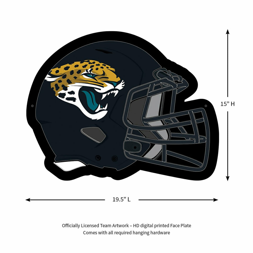 LED Wall Decor, Helmet, Jacksonville Jaguars, NFL, Home