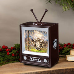 Las Vegas Raiders Vintage TV Water Lantern, NFL, Home