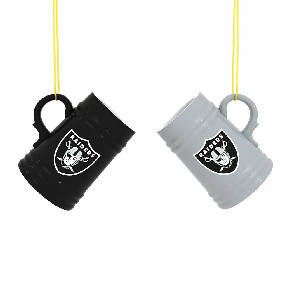 Las Vegas Raiders Ceramic Mini Stein, 3oz, set of 2, NFL, Home