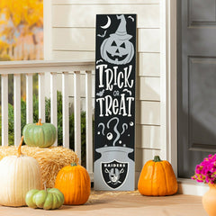 47" Double Sided Leaner, Las Vegas Raiders, Halloween, NFL, Home
