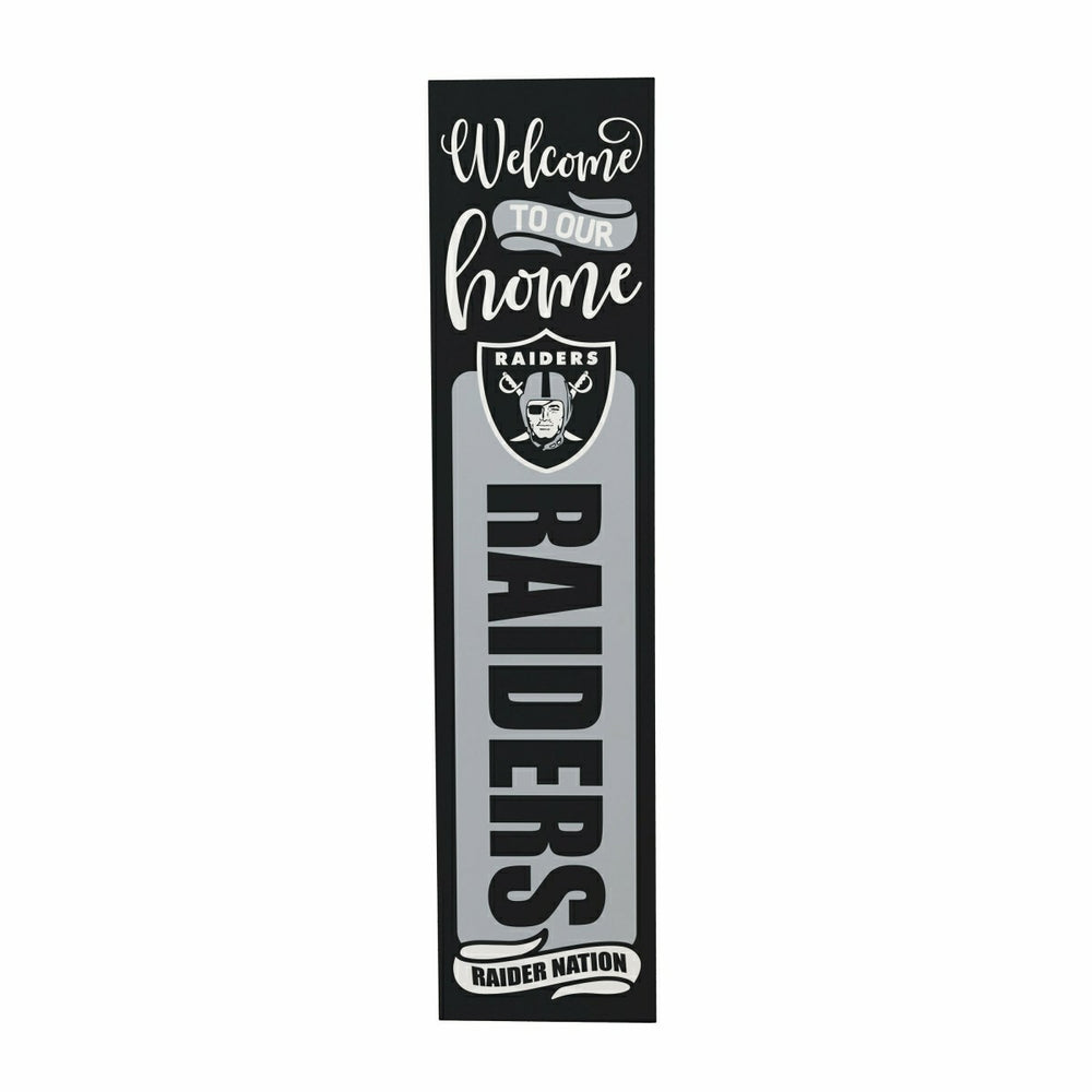 47" Double Sided Leaner, Las Vegas Raiders, Halloween, NFL, Home