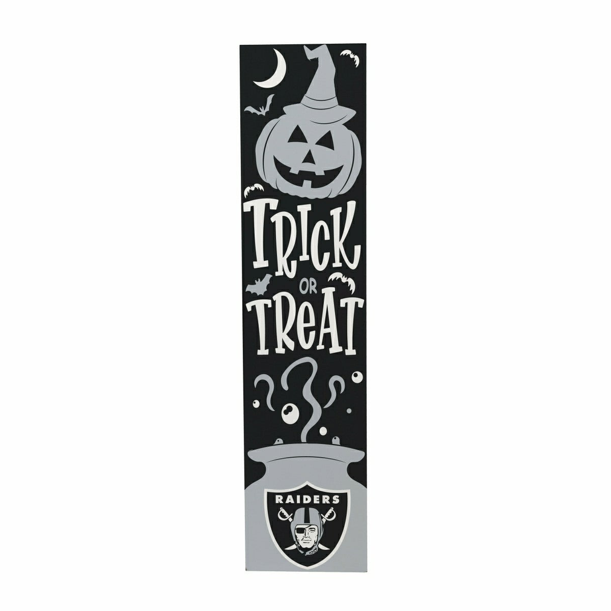 47" Double Sided Leaner, Las Vegas Raiders, Halloween, NFL, Home