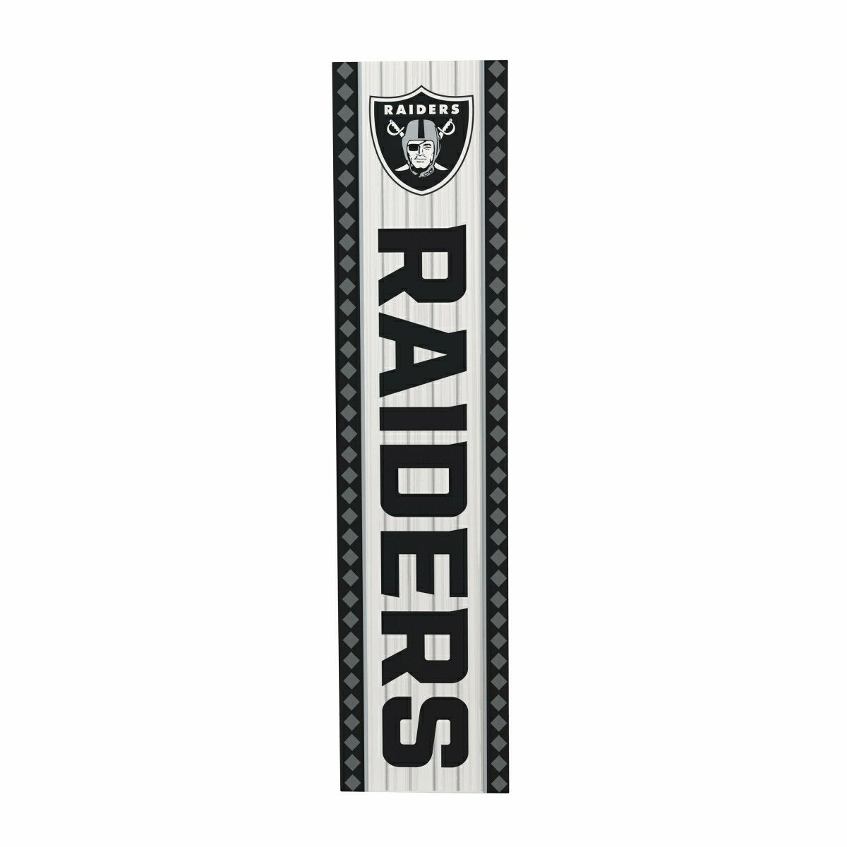 47" Double Sided Leaner, Las Vegas Raiders, Christmas, NFL, Home