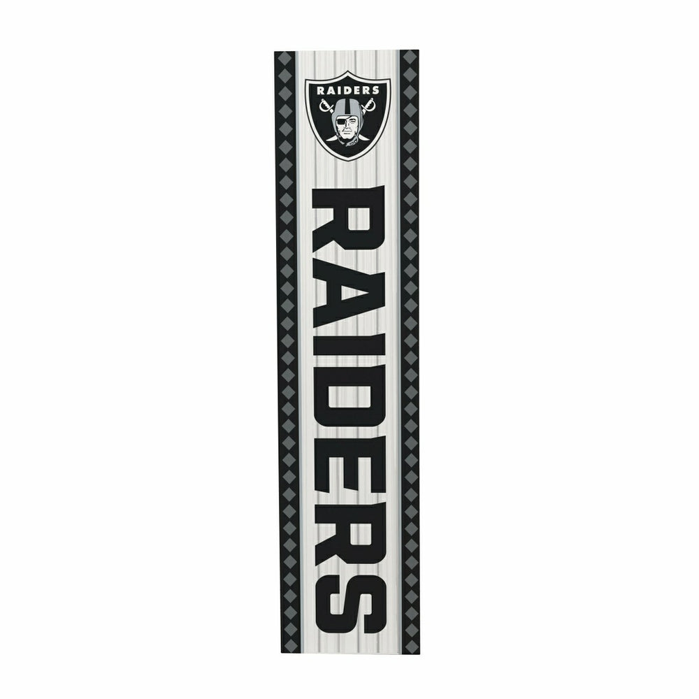 47" Double Sided Leaner, Las Vegas Raiders, Christmas, NFL, Home