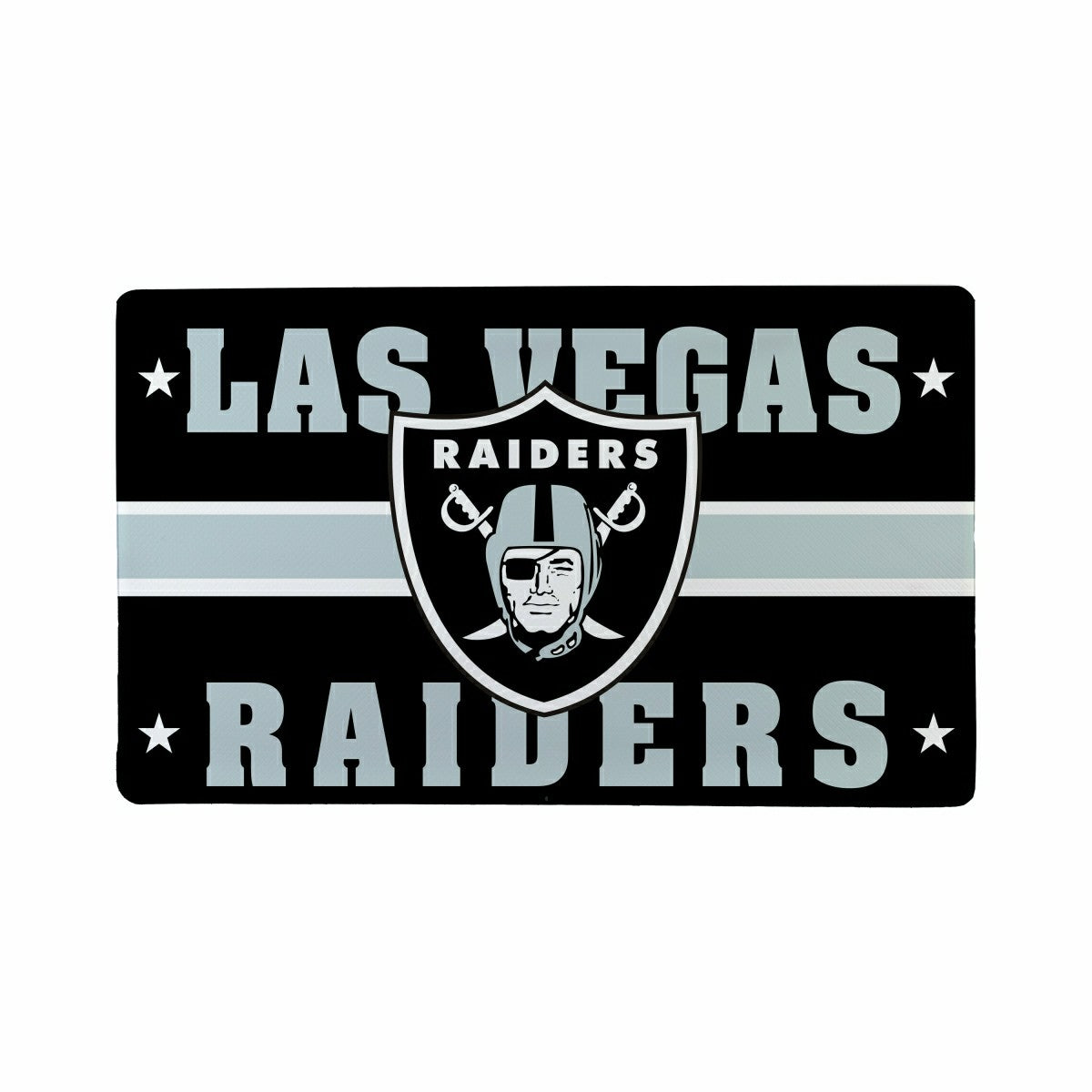 Las Vegas Raiders Anti-Fatigue Mat, 18"x30", NFL
