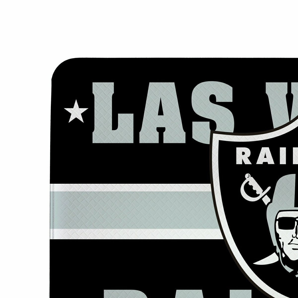 Las Vegas Raiders Anti-Fatigue Mat, 18"x30", NFL