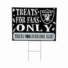 Las Vegas Raiders Yard Sign, Halloween Treats for Fans, NFL, Home