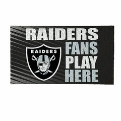 LAS VEGAS RAIDERS Fan Mat, 28"x16", NFL