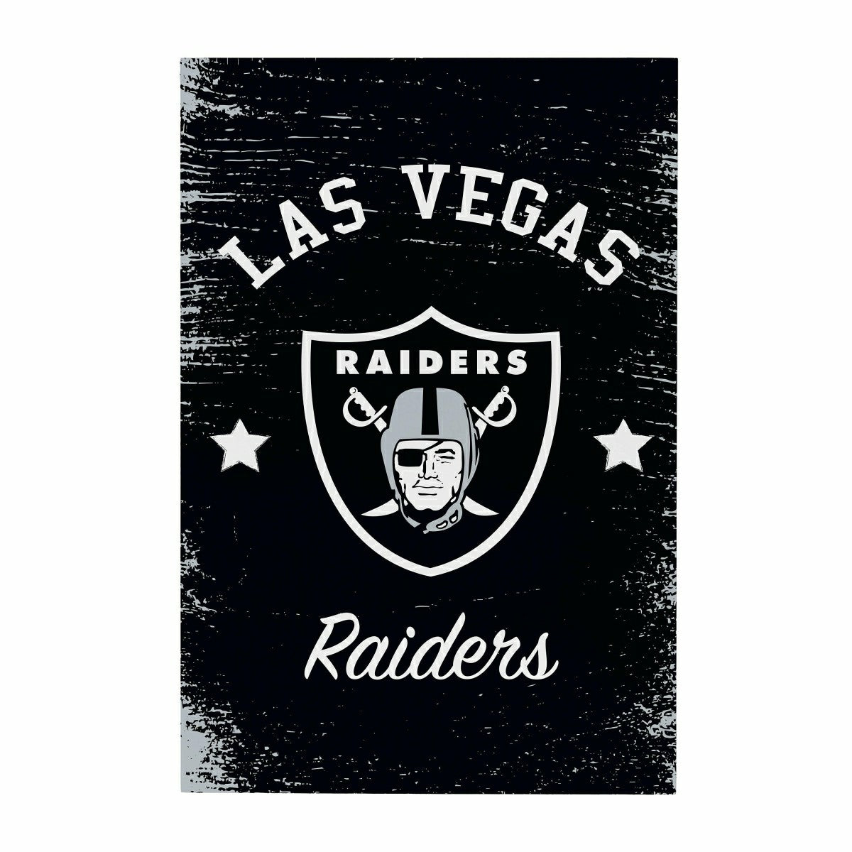 Las Vegas Raiders Wood Wall Sign, 16x24, NFL, Home